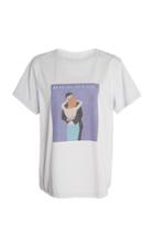 Zeynep Aray Printed Cotton-jersey T-shirt