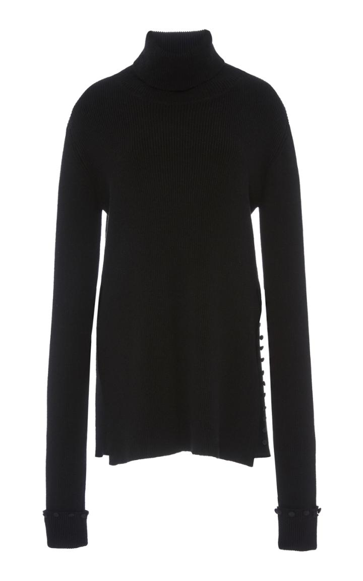 Prabal Gurung Turtleneck With Button Detail