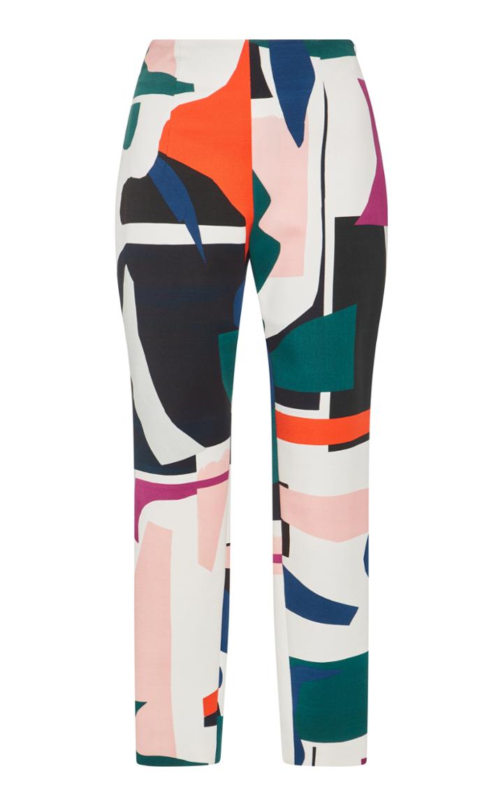 Cushnie Et Ochs Lara Expressionist Cigarette Pant