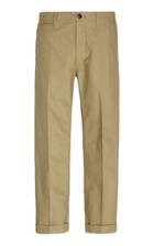 Visvim High-water Cropped Cotton-twill Chinos