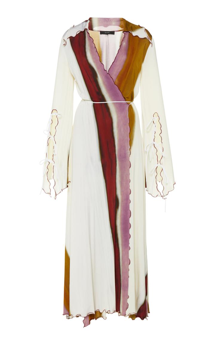 Ellery Epicurus Printed Stretch-jersey Wrap Dress