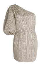 Zeynep Aray One Shoulder Silk Dress