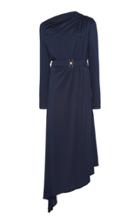 Moda Operandi Martin Grant Asymmetric Draped Jersey Dress Size: 34