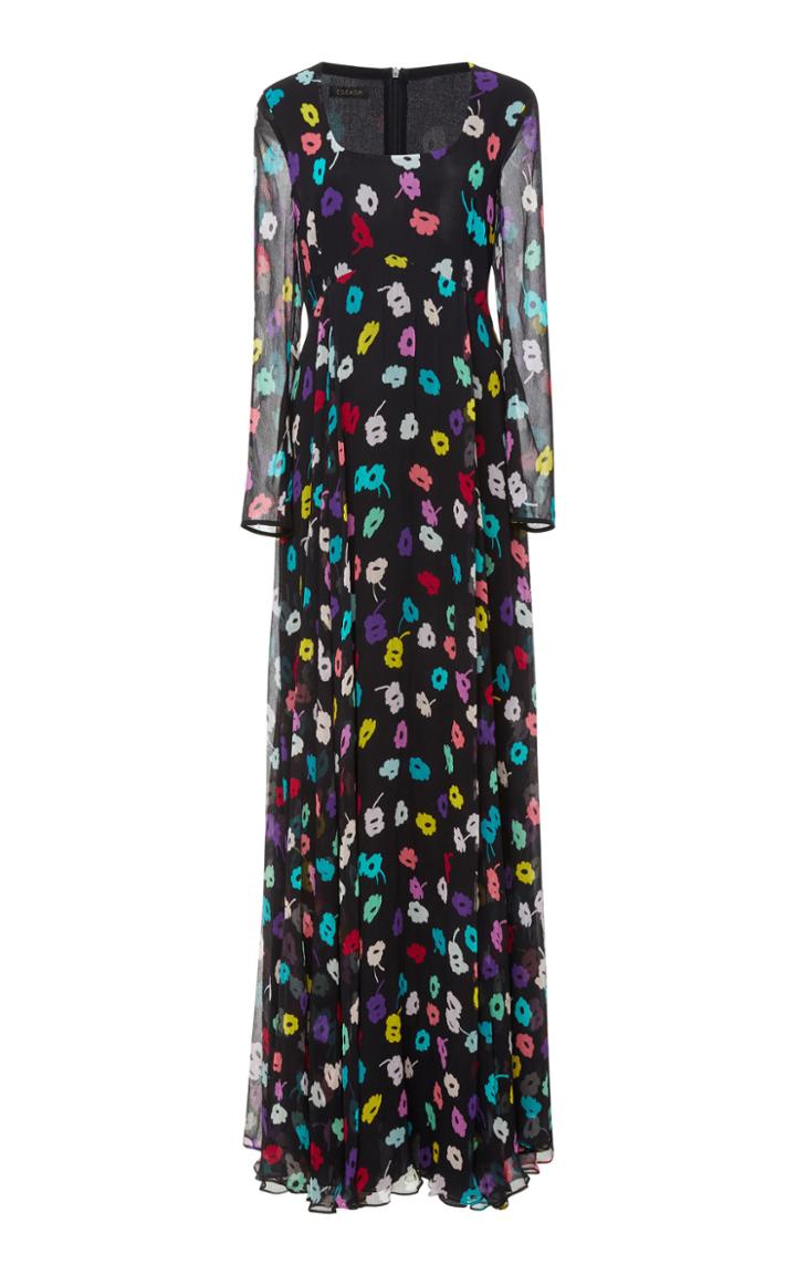 Escada Deera Floral Maxi Dress