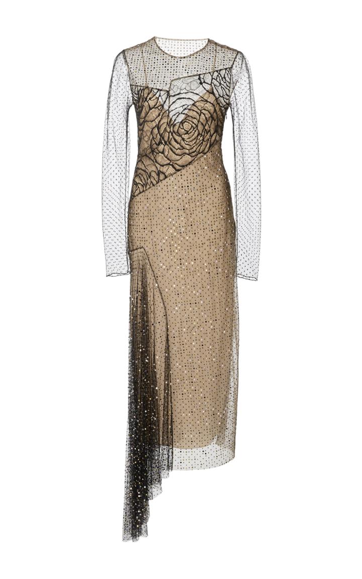 Jason Wu Crystal Embellished Point D'spirit Dress