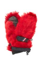 Moncler Genius Coated Shell-trimmed Shearling Mittens