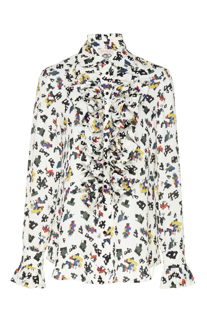 Dice Kayek Lego Print Long Sleeve Shirt