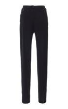 Moda Operandi Ann Demeulemeester Button-detailed Mid-rise Slim-leg Pants Size: 36