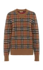 Burberry Banbury Checked Cashmere Sweater