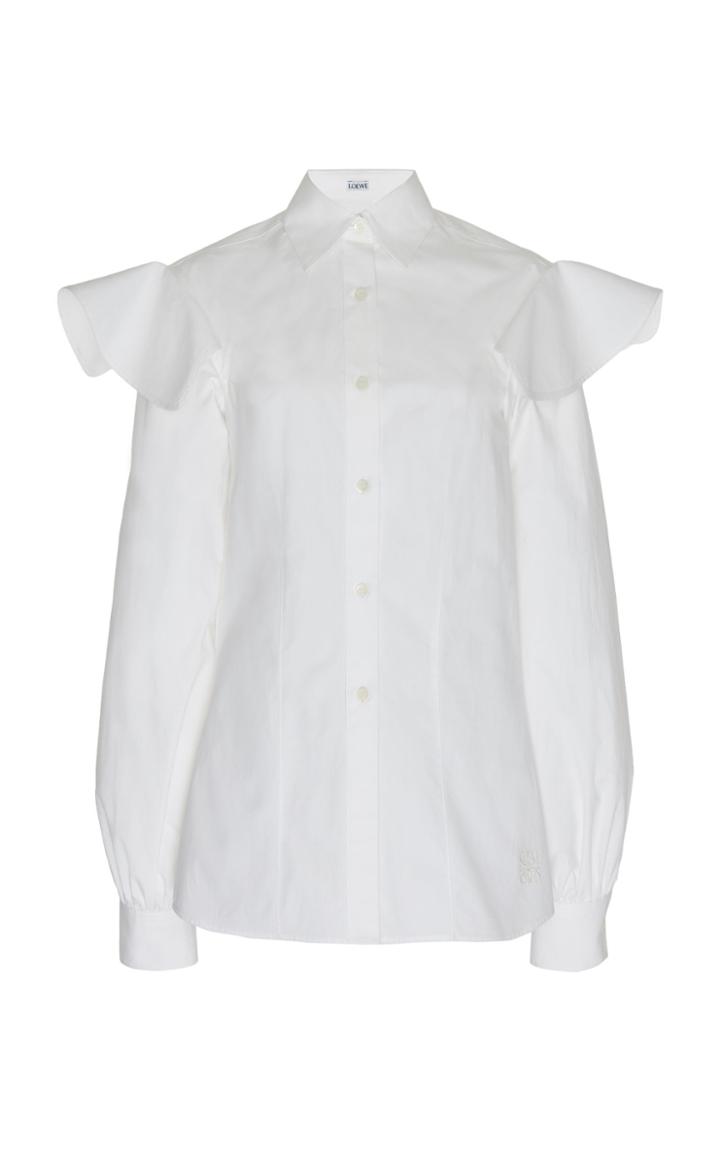 Loewe Cape Sleeve Cotton Shirt