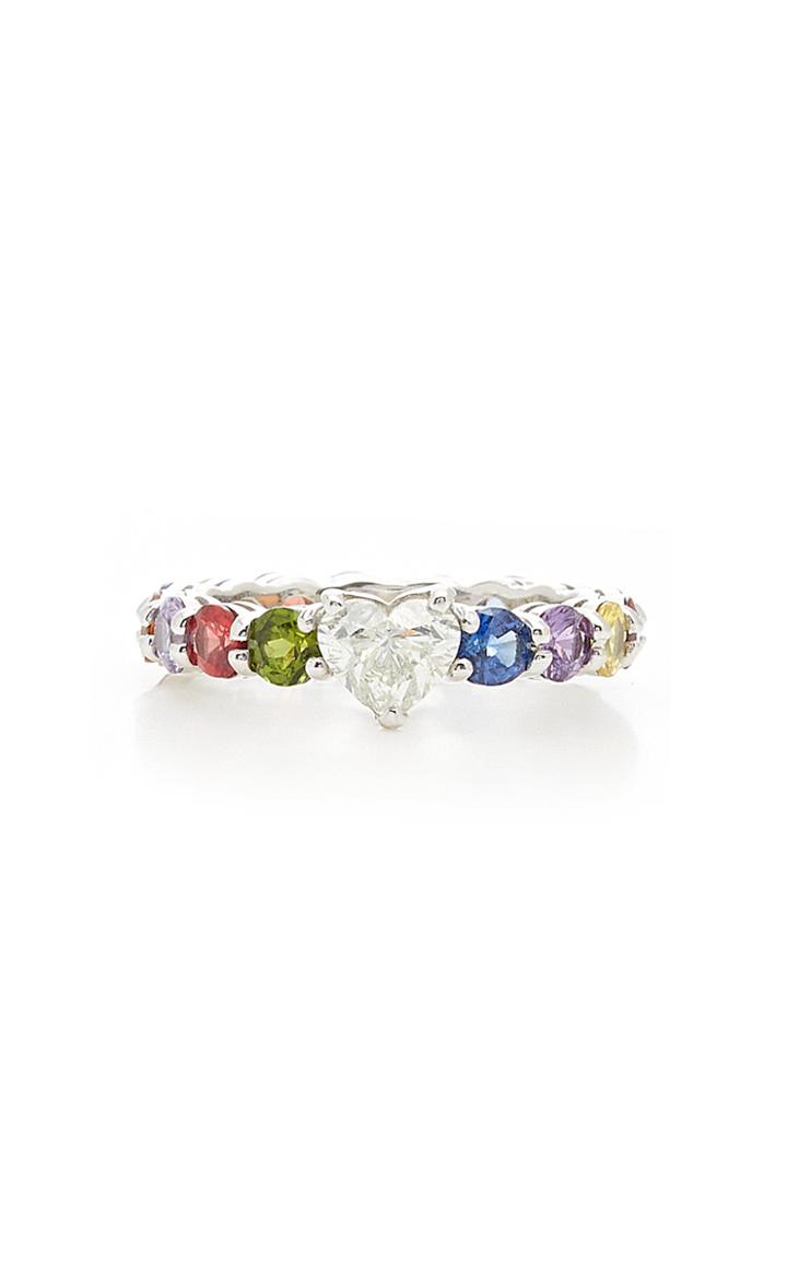 Luisa Alexander 18k Gold, Sapphire And Diamond Ring
