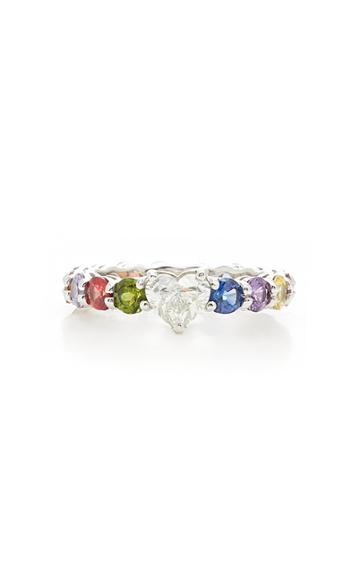 Luisa Alexander 18k Gold, Sapphire And Diamond Ring