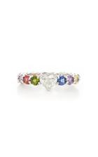 Luisa Alexander 18k Gold, Sapphire And Diamond Ring