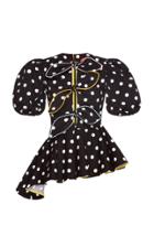 Marianna Senchina Polka Dot Bow Top