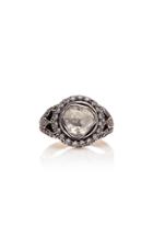 Sanjay Kasliwal 14k Gold Silver And Diamond Ring