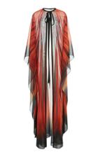 Elie Saab Printed Cape