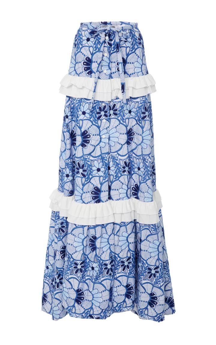 Alexis Fae Floral Maxi Skirt