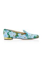 Charlotte Olympia M'o Exclusive: Hydrangea Loafer