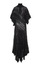 Roberto Cavalli Knit Embroidered Maxi Dress