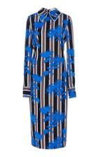 Diane Von Furstenberg Long Sleeve Fitted Dress