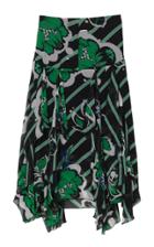 By Malene Birger Mela Printed Chiffon Skirt