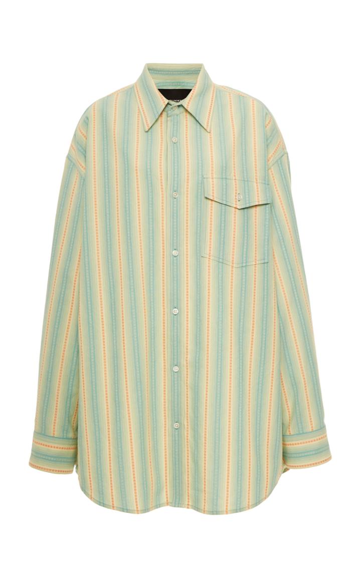 Moda Operandi Marc Jacobs Striped Cotton Flap-pocket Shirt Size: 0