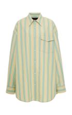 Moda Operandi Marc Jacobs Striped Cotton Flap-pocket Shirt Size: 0