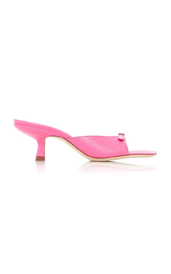 By Far Erin Leather Sandals