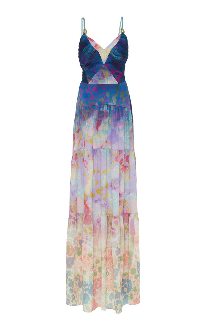 Peter Pilotto Silk Ruched Cami Dress