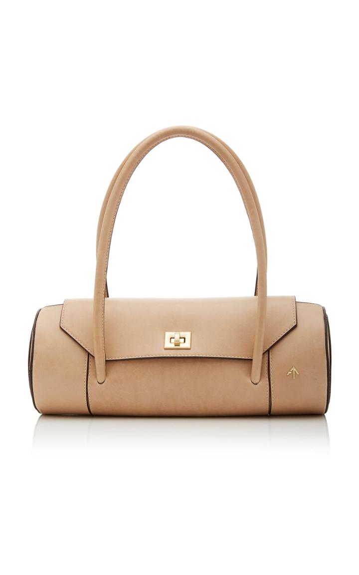 Manu Atelier London Leather Shoulder Bag