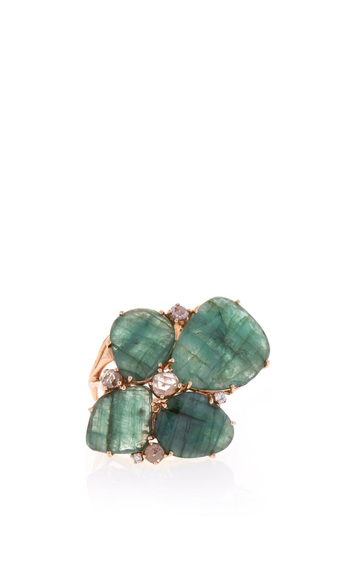 Federica Rettore Emerald Ring