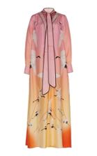 For Restless Sleepers Nettuno Printed Silk Jumpsuit