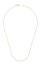 As29 18k Rose Gold Diamond Necklace