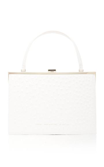 Chylak Textured-leather Top Handle Bag