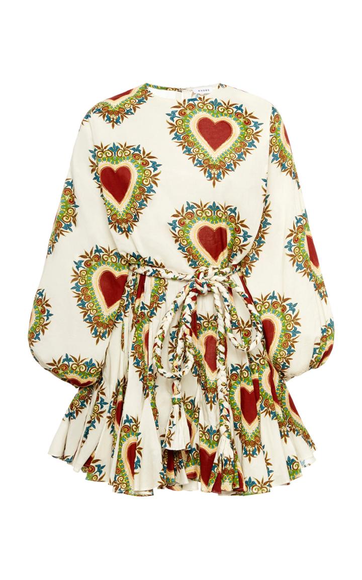 Moda Operandi Rhode Ella Tie-waist Cotton Mini Dress Size: M