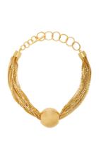 Bottega Veneta 18k Gold Necklace