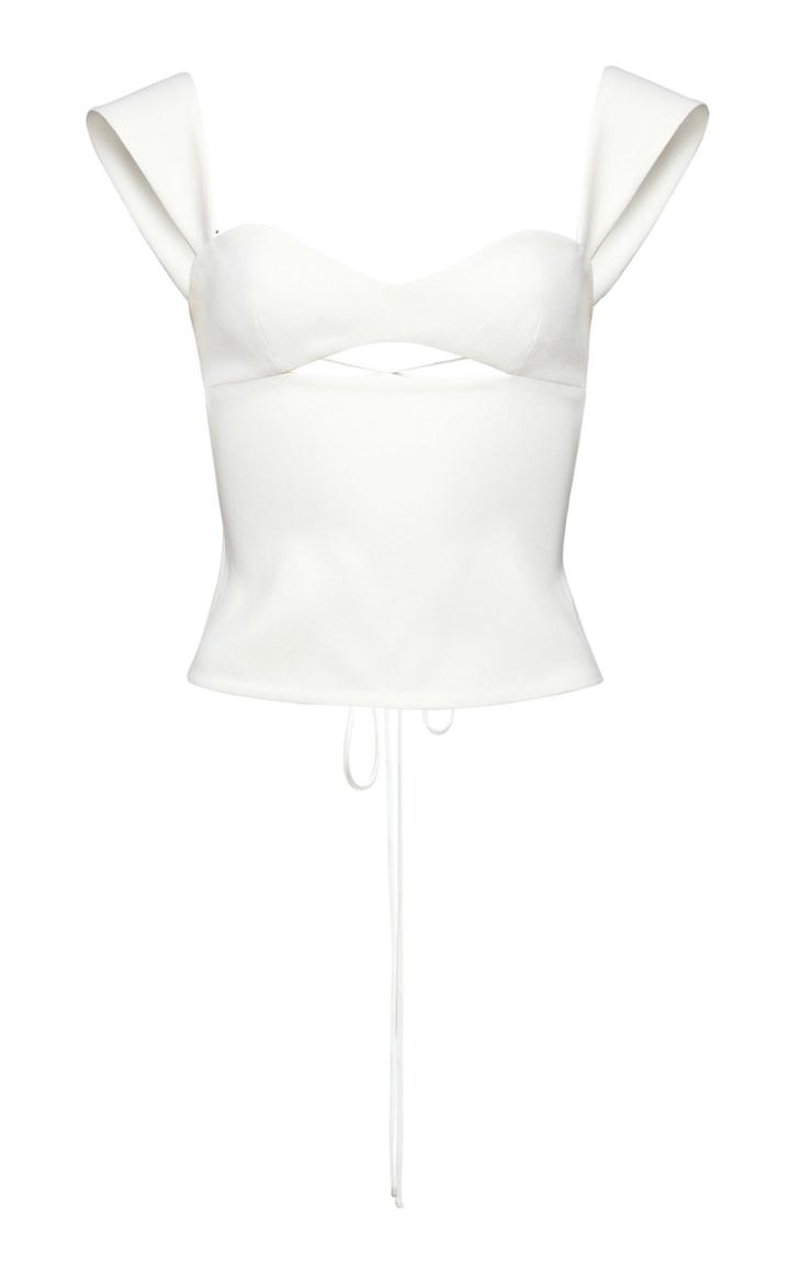 Moda Operandi Magda Butrym Cutout Jersey Blouse