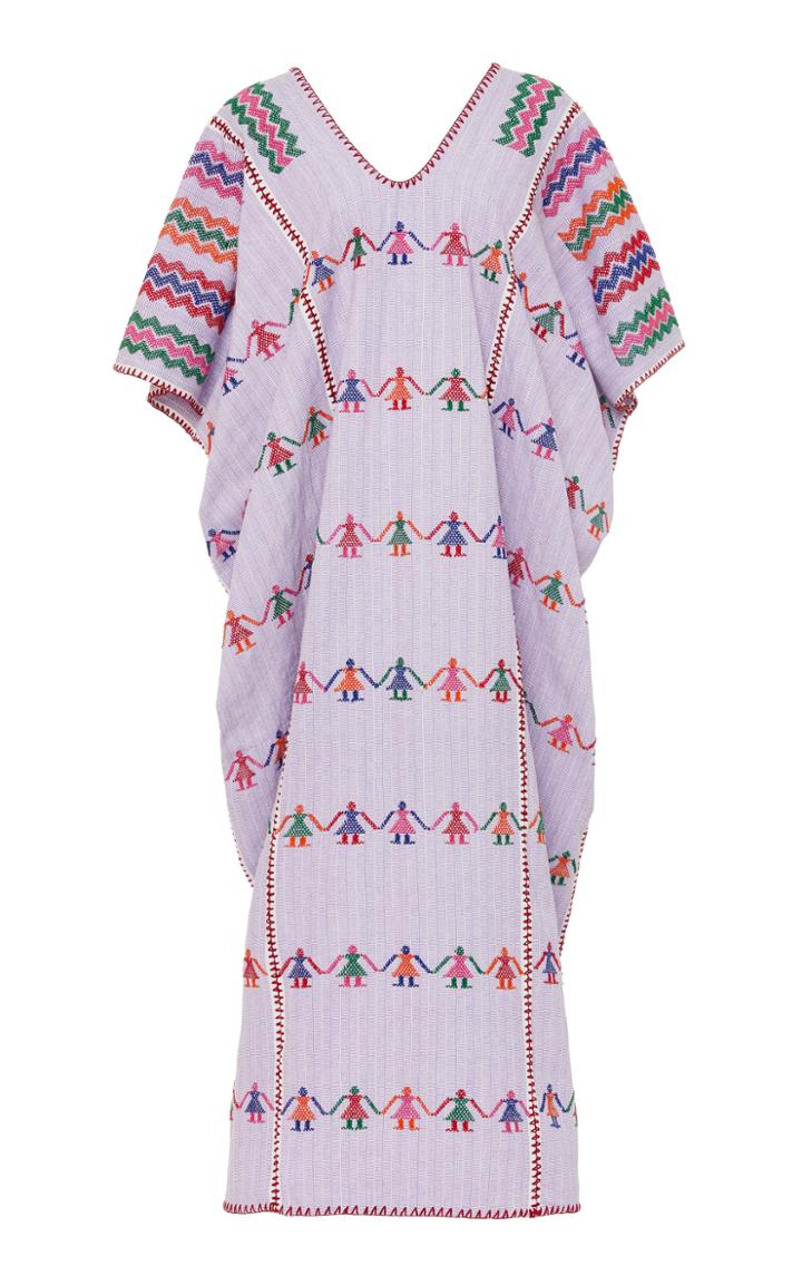 Pippa Holt Embroidered Cotton Caftan