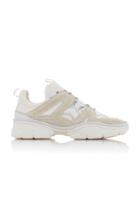 Isabel Marant Kindsay Leather And Mesh Sneakers Size: 37