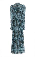 Erdem Noella Floral Silk Dress