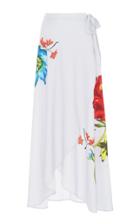 Onia Amanda Floral-print Wap Skirt