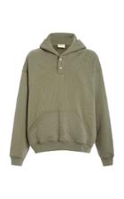 Fear Of God Everyday Henley Cotton Hoodie