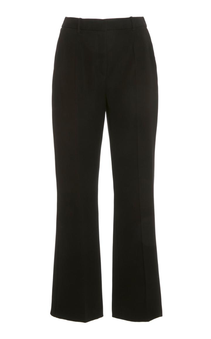 Zuhair Murad Cropped Crepe Cady Trousers