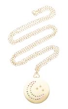 Devon Woodhill Moon & Stars 18k Gold, Sapphire And Garnet Necklace