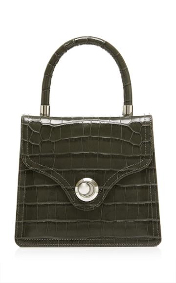 Ratio Et Motus Lady Croc-effect Leather Top Handle Bag