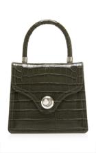 Ratio Et Motus Lady Croc-effect Leather Top Handle Bag