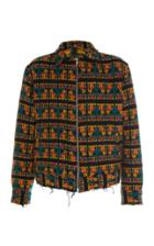 The Elder Statesman Brocade Woven Long Decon Jacket