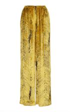 Sandra Mansour Girafe Du Soleil Velvet Pant
