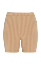 Maggie Marilyn Long Story Short Camel Shorts