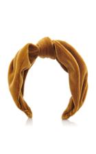Prada Knotted Velvet Headband